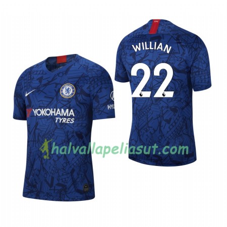 Jalkapallo Pelipaidat Chelsea Willian 22 Kotipaita 2019-2020 Lyhythihainen